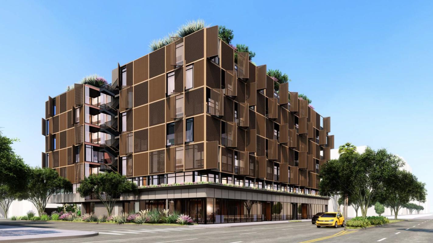 ヒル Renderings Revealed: Mixed-use development at 9229 Wilshire